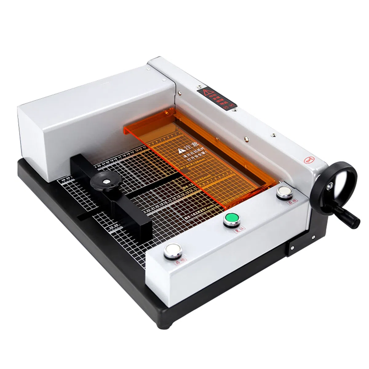 40mm Électrique De Papier Coupeur Guillotine avec Gridlines Coupes Cardstock Cartes De Commerce en Cuir Automatique Bureau École Craft Travail
