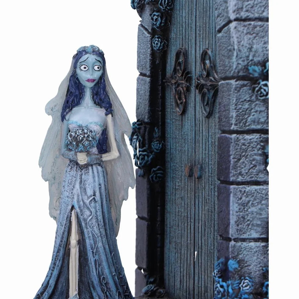 Nemesis Now Serre-Livres Emily et Victoria Corpse Bride - Objets de Collection de Film Gothique - Produit sous Licence Officielle Tim Burton