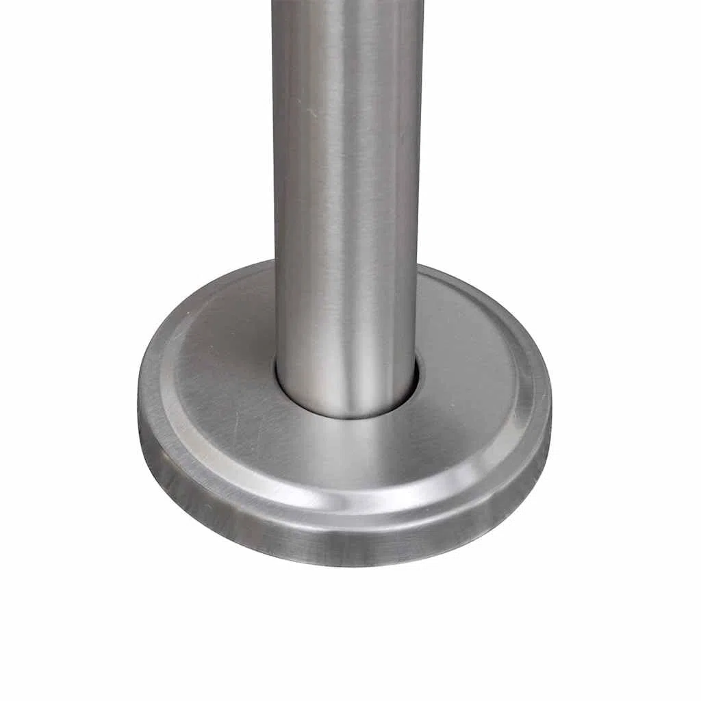 Support Double boîte à Lettre en Acier Inoxydable pour extérieur Maison Jardin Portail Cloture Balcon avec Serrure clés et Porte-Journal
