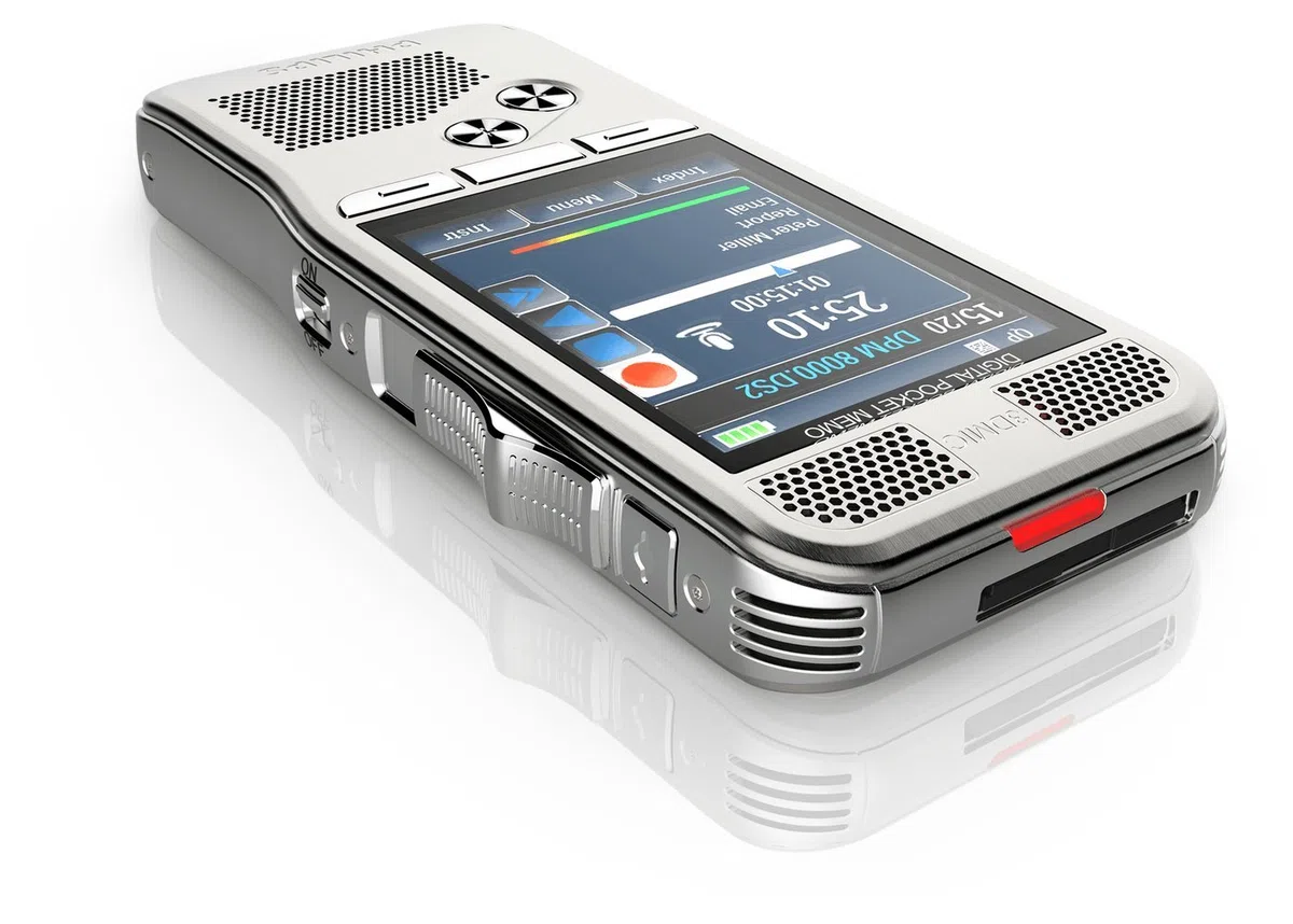 Philips DPM8300/00 Dictaphone Argent Brossé