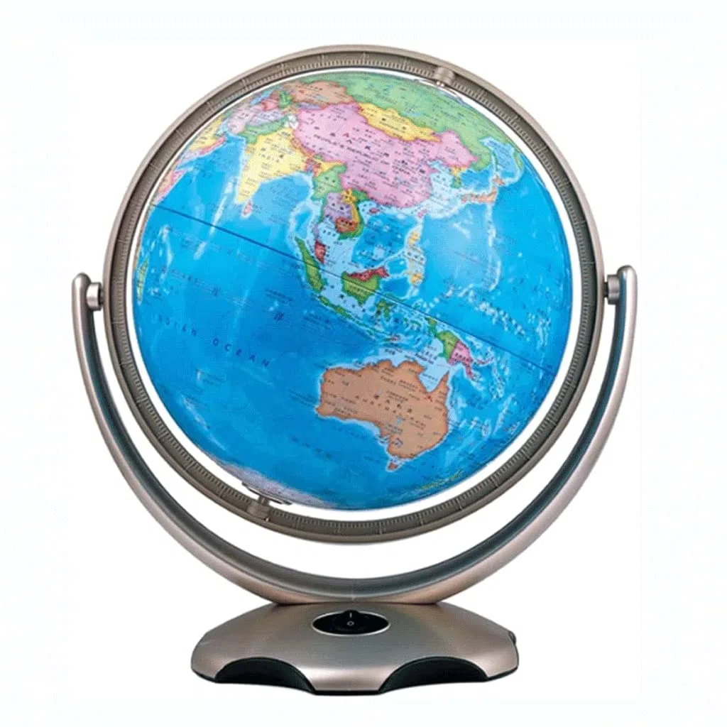 Globe, Globe éducatif avec Support, Carte, lumière LED