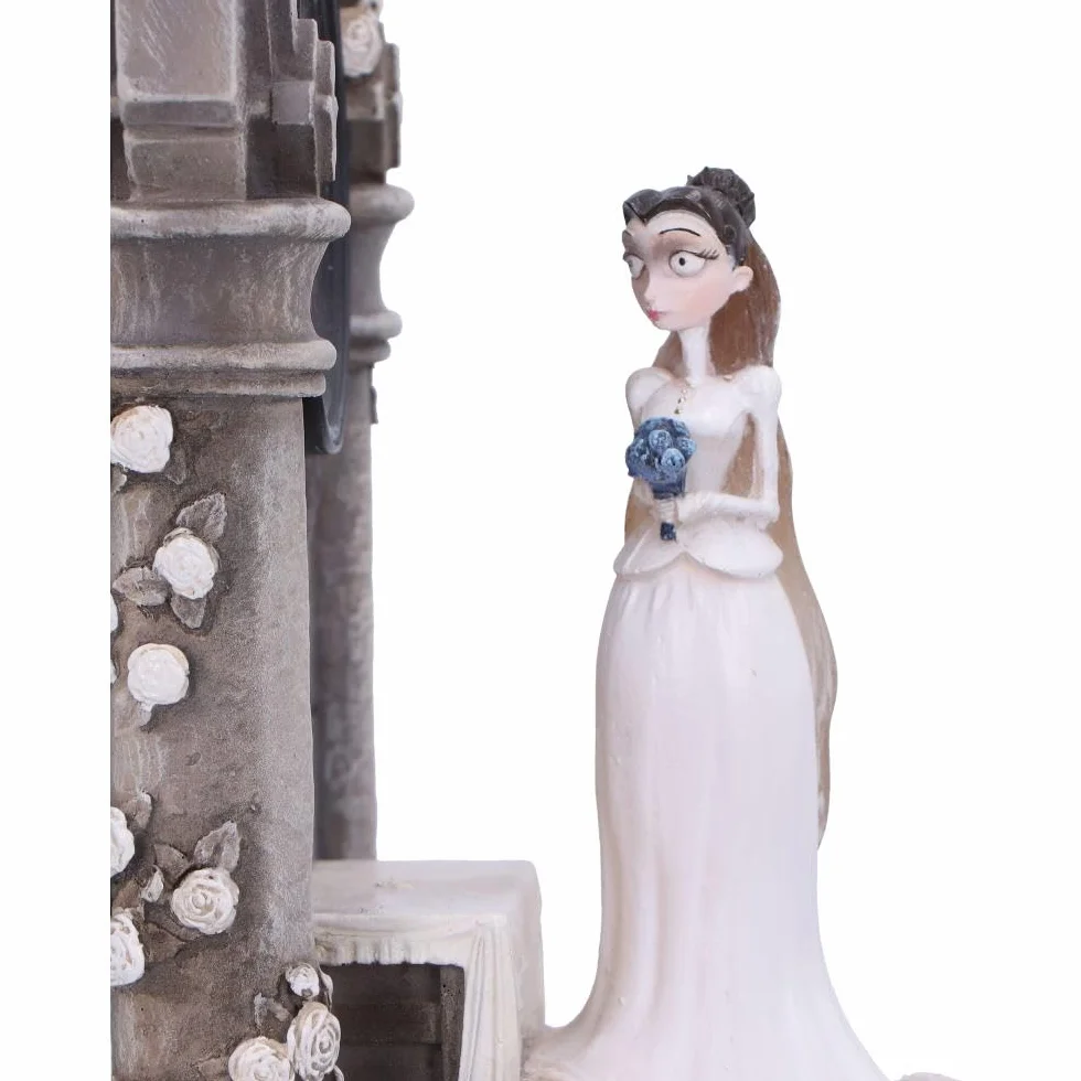 Nemesis Now Serre-Livres Emily et Victoria Corpse Bride - Objets de Collection de Film Gothique - Produit sous Licence Officielle Tim Burton
