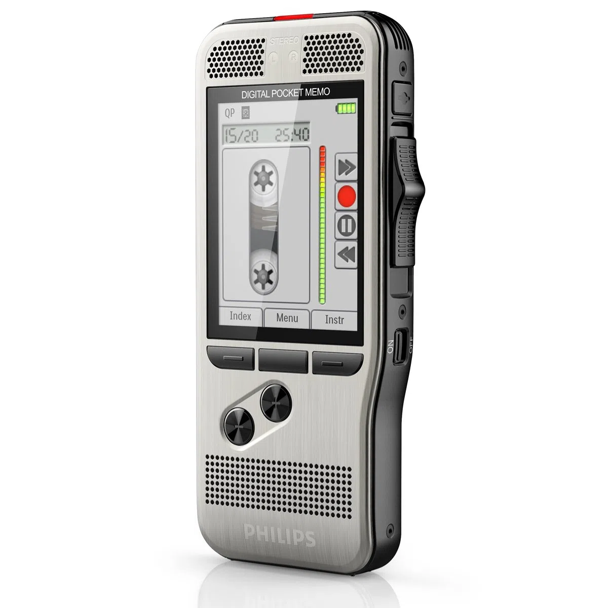 Philips DPM 7200 Dictaphones Connexion PC, Type de Stockage: Carte Mémoire, Activation Vocale, Enregistreur MP3, Reconnaissance Vocale (DSS)